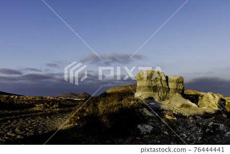 lanzarote, mountain, landscape 76444441