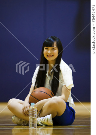 High school student taking a break High school student taking a break 76445472
