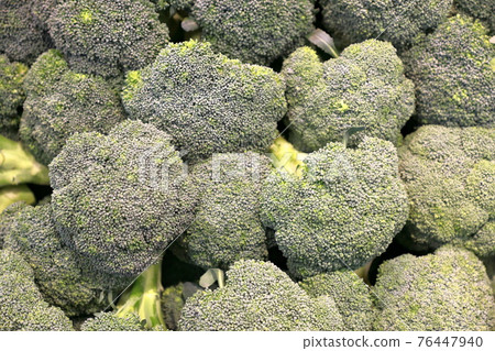 Vegetable section broccoli Vegetable section broccoli 76447940