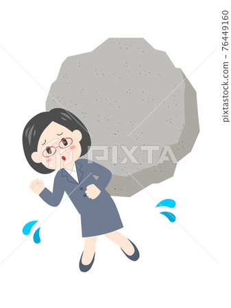 堅如磐石的壓力與人：中老年商業女性 76449160