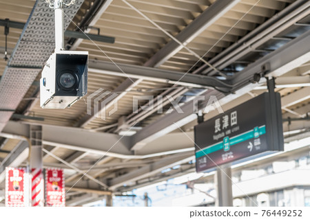 [電車總幹線長松下站的監控攝像頭] 76449252