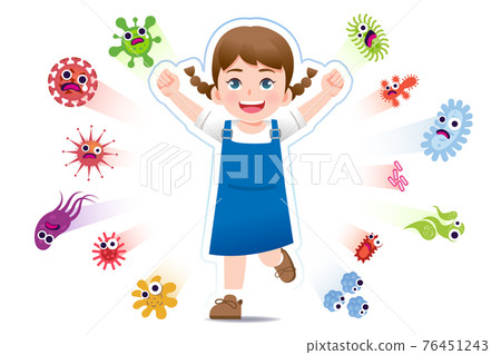 European girl have a immune to certain bacteria and viruses. 76451243