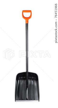 Snow shovel isolated on white. Snow shovel isolated on white. 76451966