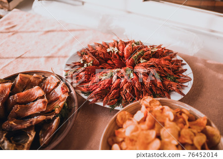 Sweet pastries desserts. Dinner Catering. Concept wedding birthday 76452014