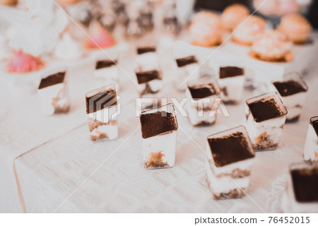 Sweet pastries desserts. Dinner Catering. Concept wedding birthday 76452015