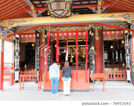 Yutoku Inari Shrine, one of Japan's three major Inari Shrines, Shimokoe, Kashima City, Saga Prefecture Yutoku Inari Shrine, one of Japan's three major Inari Shrines, Shimokoe, Kashima City, Saga Prefecture 76453543