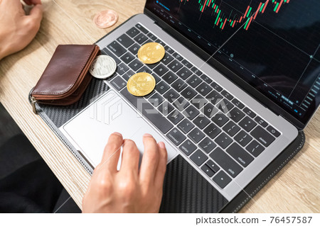 Image of virtual currency Image of virtual currency 76457587