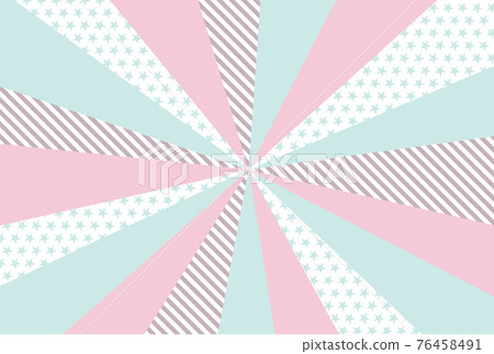 Comic-style pastel colored concentrated line material Comic-style pastel colored concentrated line material 76458491