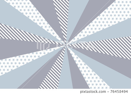 Comic-style monochrome concentrated line material 76458494