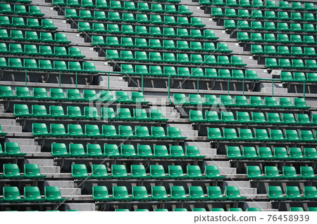 Empty stadium seat stand for unattended games Empty stadium seat stand for unattended games 76458939