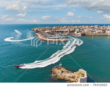 ancient city of Akko aerial photography 76458983