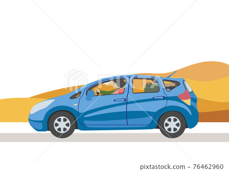 汽車裡的男人和女人 76462960