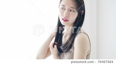 女性護髮形象 76467884