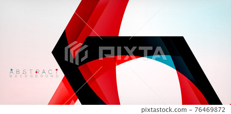 Vector color hexagons geometric abstract background Vector color hexagons geometric abstract background 76469872