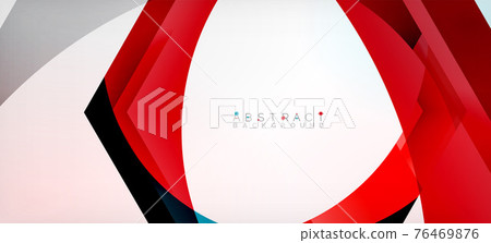 Vector color hexagons geometric abstract background Vector color hexagons geometric abstract background 76469876