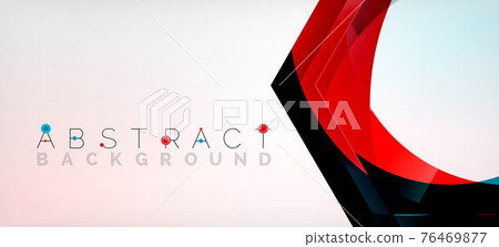 Vector color hexagons geometric abstract background Vector color hexagons geometric abstract background 76469877