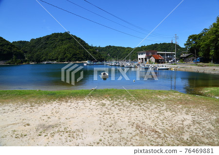 島根縣湯之津灣,夏季 島根縣湯之津灣,夏季 76469881