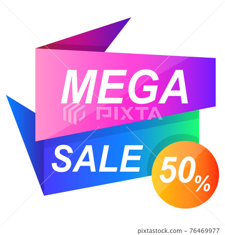 shopping discount label. promotion label. vector design sale banner template shopping discount label. promotion label. vector design sale banner template 76469977