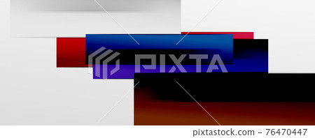 Multicolored lines background. Design template for business or technology presentations, internet posters or web brochure covers 76470447