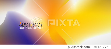 Fluid color gradient abstract background, trendy colorful wallpaper. Vector illustration for placards, brochures, posters, banners and covers Fluid color gradient abstract background, trendy colorful wallpaper. Vector illustration for placards, brochures, posters, banners and covers 76471276