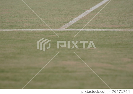 Close-up image of tennis court 76471744
