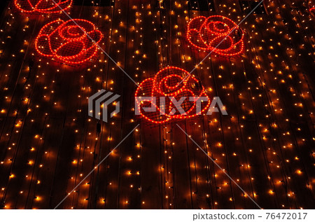 Light made by people, roses made by people 76472017