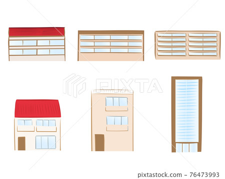 Illustration set of dwelling Illustration set of dwelling 76473993