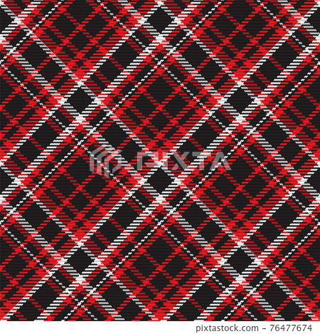 Seamless pattern of scottish tartan plaid. Repeatable background 76477674