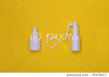 Treatment of the nose and throat for flu and colds.  76479617