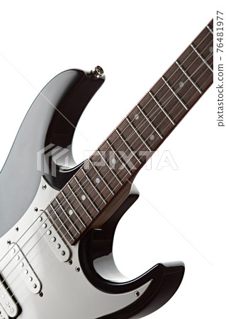 Electric guitar isolated on white background Electric guitar isolated on white background 76481977