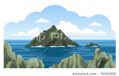 Skellig michael irish rock. Skellig Islands, County Kerry. Skellig michael irish rock. Skellig Islands, County Kerry. 76482685