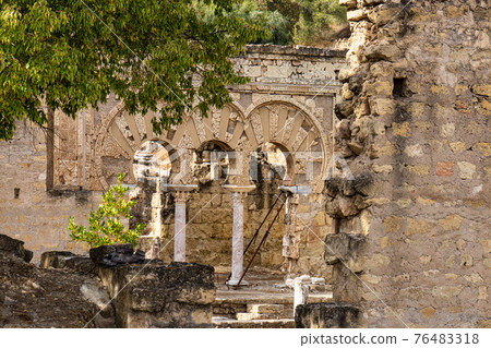 Palace of Medina Azahara near Cordoba in Andalusia, Spain Palace of Medina Azahara near Cordoba in Andalusia, Spain 76483318