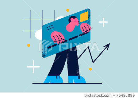 Bankruptcy, debts, financial problems concept 76485899