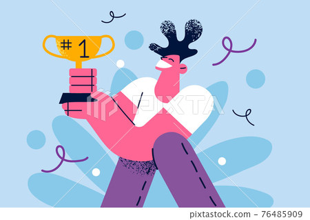 Champion, winner, victory concept Champion, winner, victory concept 76485909