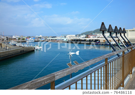 View of Numazu Port from the Numazu Port Fish Market Observation Terrace 76486118