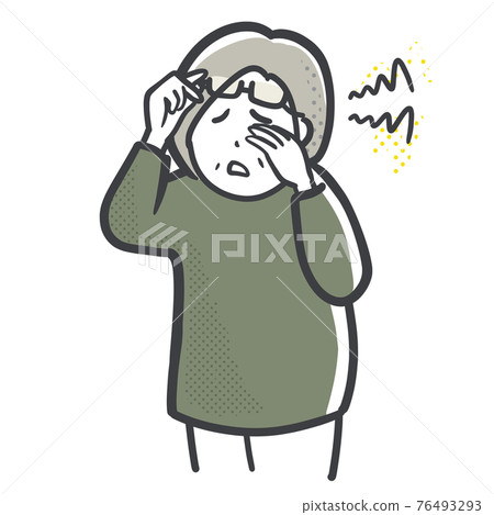 眼睛硬的老婦人 76493293