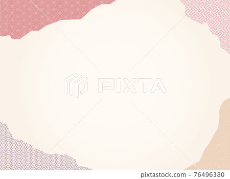 打破Chiyogami的日式框架背景 76496380