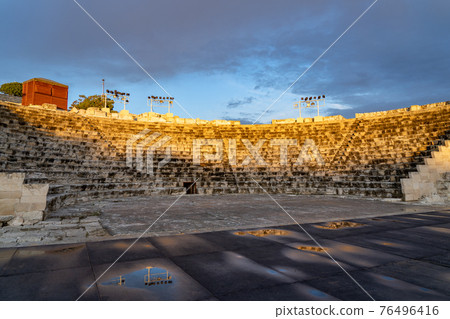 Cyprus Limassol Klion Ancient Ruins Stadium 76496416