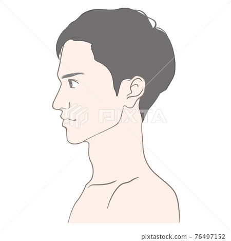 Image illustration of a man in his twenties to early thirties Image illustration of a man in his twenties to early thirties 76497152