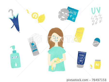 Sun protection goods and women Sun protection goods and women 76497158