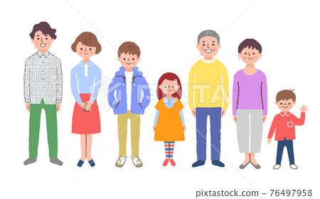 Third generation family Third generation family 76497958