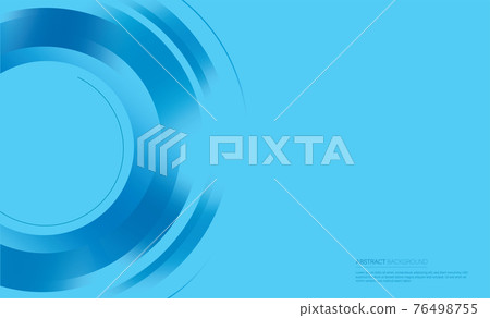 Abstract blue circle background vector illustration Abstract blue circle background vector illustration 76498755