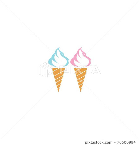 Ice cream logo icon design vector template illustration Ice cream logo icon design vector template illustration 76500994
