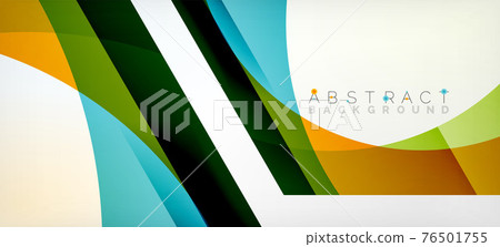 Vector color hexagons geometric abstract background Vector color hexagons geometric abstract background 76501755