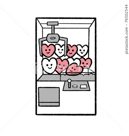 Crane game illustration Crane game illustration 76502544