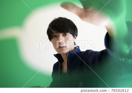 Fashionable male portrait Fashionable male portrait 76502612