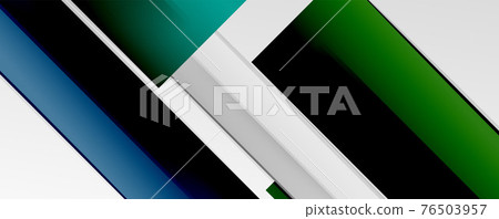 Color abstract lines trendy geometric background for business or technology presentation, internet poster or web brochure cover, wallpaper Color abstract lines trendy geometric background for business or technology presentation, internet poster or web brochure cover, wallpaper 76503957