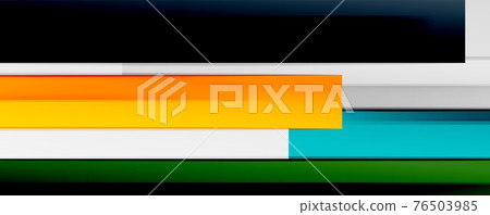 Multicolored lines background. Design template for business or technology presentations, internet posters or web brochure covers Multicolored lines background. Design template for business or technology presentations, internet posters or web brochure covers 76503985