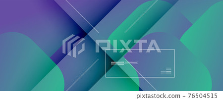 Square shapes composition geometric abstract background. 3D shadow effects and fluid gradients. Modern overlapping forms Square shapes composition geometric abstract background. 3D shadow effects and fluid gradients. Modern overlapping forms 76504515