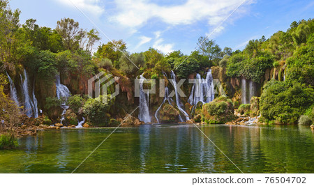 Kravice waterfall in Bosnia and Herzegovina Kravice waterfall in Bosnia and Herzegovina 76504702